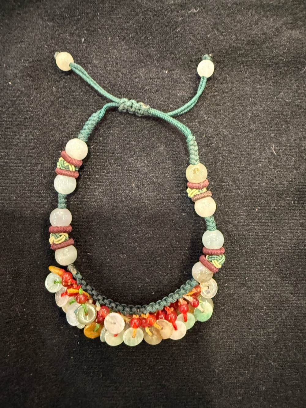Handmade Jade Woven Bracelet